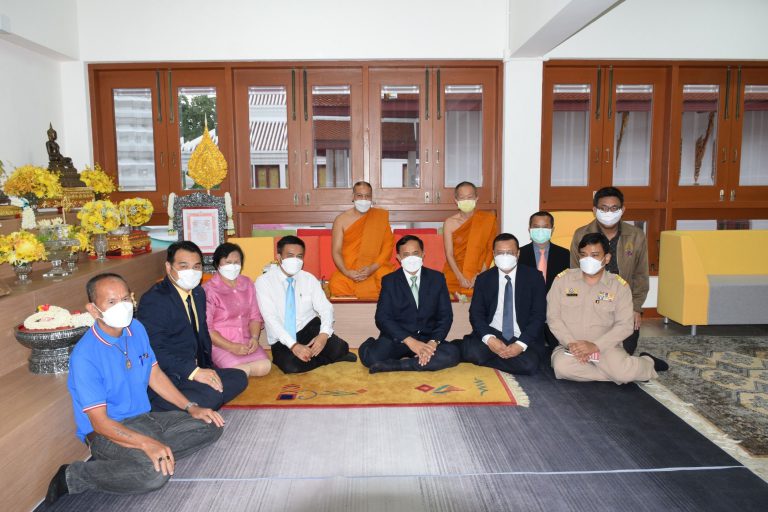 อธิการบดี นำคณะผู้บริหารและบุคลากร ถวายมุทิตาสักการะ พระธรรมศากยวงศ์วิสุทธิ์, ดร.
