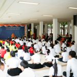 มมร จัดพิธีแสดงตนเป็นพุทธมามกะ และมอบเกียรติบัตรเยาวชนในโครงการศึกษาวิชาพระพุทธศาสนาวันอาทิตย์